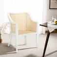 thumbnail image 2 of SAFAVIEH Maika Nautical Solid Dining Chair, White/Natural, 2 of 7