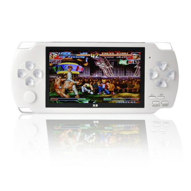 SEEKFUNNING PSP Handheld Game Console X6,8GB ,4.3 Inch HD Screen