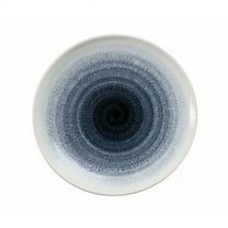 Yanco UN-110 Universe Chinaware 10.50 x 1 in. Couple Plate - White & Blue