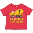 thumbnail image 3 of Inktastic 3rd Birthday Construction Truck, Cement Mixer 3 Years Old Boys Toddler T-Shirt, 3 of 5