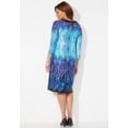 thumbnail image 2 of Catherines Women's Plus Size Petite Embellished Shift Dress, 2 of 4