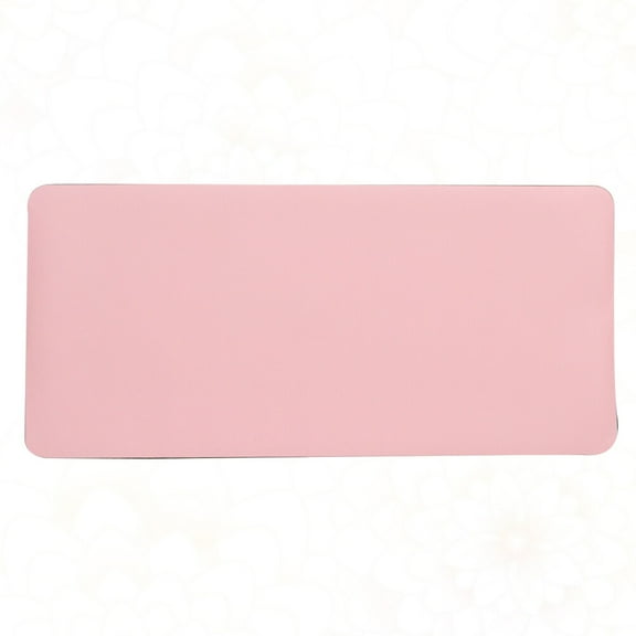 FESTFENDS Mouse Pad Desk Mat Pink PVC 1Pack 23.6X11.8In