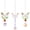 Style 1:3pcs Hanging Decor, variant on NUAHRHY 3Pcs Butterfly Crystal SunCatcher, Hanging Crystals Ornament Prisms with Chain, Indoor Rainbow Maker for Window Garden Patio Home