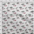 thumbnail image 3 of oneOone Cotton Flex Fabric Tree & Animals Ikat Print Sewing Fabric BTY 40 Inch Wide, 3 of 4