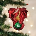 thumbnail image 4 of Old World Christmas Dungeons & Dragons Red Dragon Glass Blown Ornament for Christmas Tree, 4 of 5