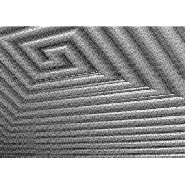 Ahgly Company Tapis d'Intérieur Lavables en Machine, Rectangle Transitionnel Gris Foncé, 2' x 4'