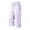 Purple#women linen capris for summer, variant on Bermuda Shorts for Women Drawstring Elastic High Waisted Stripe and Gingham Wide Leg Summer Beach Shorts with Pockets Purple,L