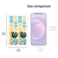 thumbnail image 3 of AYA Toe Nail Wraps Art Stickers Self Adhesive Tools Tips Polish Nail, 3 of 3