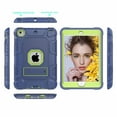 thumbnail image 2 of iPad mini Case; iPad mini 2 Case, iPad mini 3 Case, Dteck Shockproof Stand Kids Case Protective Cover, Blue / Yellow, 2 of 6