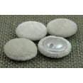 thumbnail image 2 of 12 Pieces Solid 2 Holes Sewing Velvet Fabric Cloth Covered Scrapbooking Craft Buttons, 2 of 3