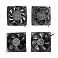 thumbnail image 3 of Ventilador silencioso para carcasas de computadora Ventilador de refrigeración del chasis Cojinete hidráulico (9 cm) Universal Accesorios Electrónicos, 3 of 8