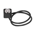 thumbnail image 2 of Waterproof Handlebar Switch Headlight Fog Lamp ON-OFF Button 0.4in Mount with Red Light Reset Lock(Left Side ), 2 of 5