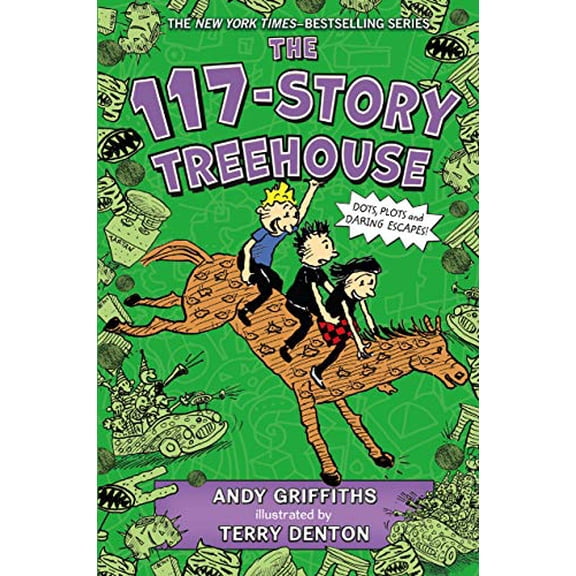 Pre-Owned The 117-Story Treehouse: Dots, Plots & Daring Escapes! (Paperback) 1250874556 9781250874559