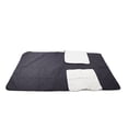 thumbnail image 1 of Funda impermeable para cama de perro, manta para mascotas, para muebles, cama, sofá, reversible, lavable a máquina, para todas las estaciones, para 2 personas, color gris, 1 of 15