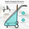 thumbnail image 5 of Costway Outboard Boat Motor Stand Heavy Duty Engine Carrier Cart Dolly with 4 Smooth Wheels, 5 of 9