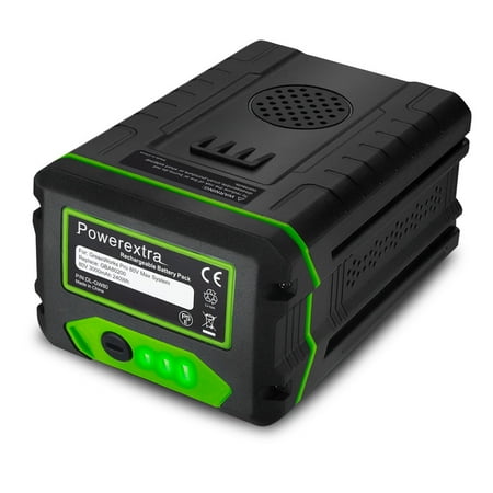 battery greenworks volt 80v pro lithium powerextra ion 0ah 3000mah replacement