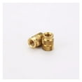 thumbnail image 2 of Brass Hot Melt Insert Nuts Heating Molding Copper Thread Inserts Nut Double Twill Knurled Injection Brass Nut M3, 2 of 6