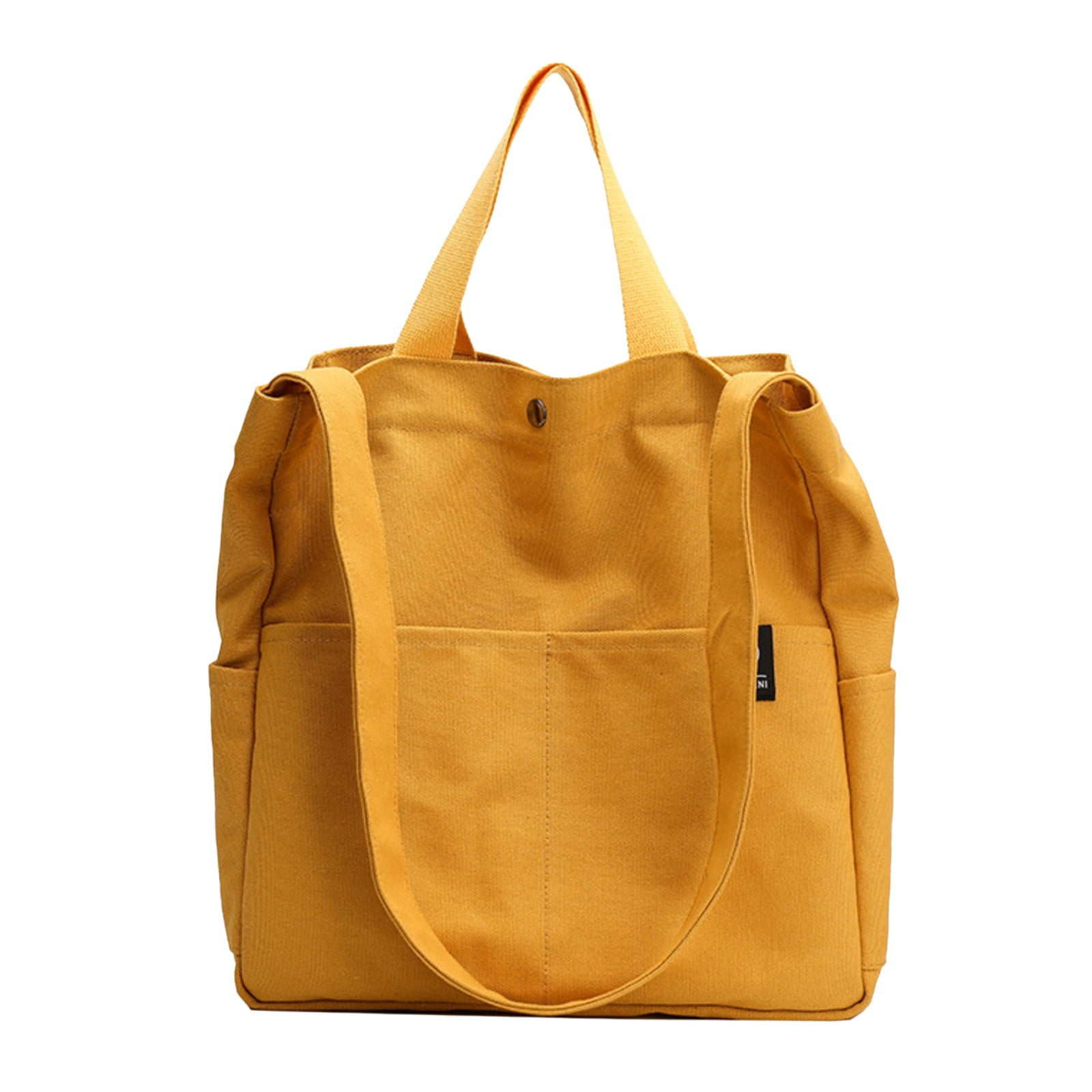 ZTTD Hand Bag for Work Shopping Sturdy Canvas Tote Bag Custom Handbag