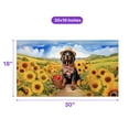 thumbnail image 5 of Vintage Bloodhound Says Hello Mother's Day Summer Sunflower Field Doormat Dog Lover Indoor Outdoor Welcome Mat - 12005, 5 of 5