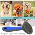 thumbnail image 3 of Self Cleaning Slicker Brush for Dogs and Cats, Pet Grooming Tool, Removes Undercoat, Shedding Mats and Tangled Hair, Dander, Dirt, Massages Particle, Improves Circulation, 3 of 7