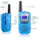 thumbnail image 1 of Walkie Talkies, Walkie-Talkie de 8 Canales y Pantalla LCD Función VOX, Mini Walkie Talkies con Linterna para Aventuras al Aire Libre o Camping Senderismo (Azul),2 Piezas, 1 of 2