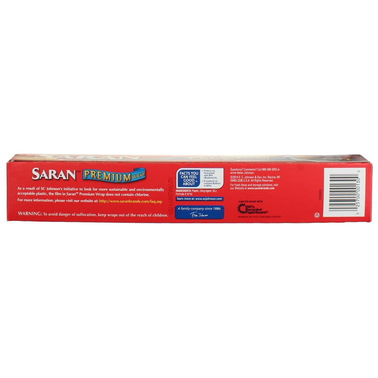 Save on Saran Wrap Premium Heavy Duty Plastic Food Wrap Order Online  Delivery