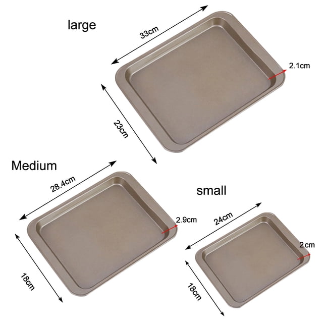 Molde rectangular antiadherente metálico para pan y pasteles Bandeja para horno Utensilios para hornear DIY Moldes para hornear
