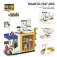 thumbnail image 3 of DIEORSY 49pcs Pretend Play Cash Register Toy Set for Kids with Water Outlet Function Gift for Boys and Girls Ages 3+, 3 of 8