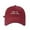 Red, variant on Solid Color Embroidered Baseball Cap Adjustable Curved Brim Casual Sun Hat for Men Women Size:A