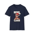 thumbnail image 2 of Rebel Without a Claus Christmas Parody Funny Novelty Apparel, 2 of 6
