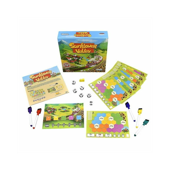 Playroom Entertainment Sunflower Valley Family Board Game
