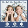 thumbnail image 4 of CGK Linens 4-Piece Cute & Cozy Kids Sheet Set - Full Size Kids Bedding With Vibrant Designs For Boys, Girls, Teens, Toddler, Dinosaurs, 4 of 7