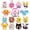 Random 2Pcs, variant on ZURU Snackles Easter Edition Mystery Plush Squishy Comfort Plush with Licensed Snack Brand Accessory and Animal