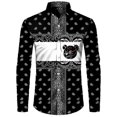 thumbnail image 1 of Camisa a cuadros retro para hombre Camisa de manga larga de temporada Ropa casual para exteriores para hombre Camisa de estilo étnico para exteriores Camisa con solapa y botones, 1 of 6