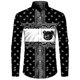 thumbnail image 1 of Camisa a cuadros retro para hombre Camisa de manga larga de temporada Ropa casual para exteriores para hombre Camisa de estilo étnico para exteriores Camisa con solapa y botones, 1 of 6