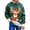Dark Green-2, variant on Christmas Sweatshirt for Men Women Long Sleeve Crewneck Loose Casual Cute Reindeer and Snowflake Print Pullover Sweatshirts