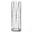 thumbnail image 1 of Mango Steam Pluvian Soakstone Metal Umbrella Holder For Living Room or Entryway, Silver, 1 of 2