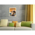 thumbnail image 4 of Greece - Ancient Greek Column Corinthian Style - Vintage Travel Poster by David Klein c.1959 - Fine Art Rolled Canvas Print 11in x 14in, 4 of 4