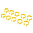 thumbnail image 1 of Chicken Birds Leg Rings Plastic Chicken Ankle Rings Reusable Duck Leg Bands Clips For Breeding Chickens Ducks Geese 100Pcs, 1 of 8