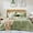 Sage Green, variant on Queen Comforter Set - 7 Pieces Sage Green Soft Bed in a Bag Queen with Fitted Sheet, Flat Sheet, 2 Pillow Shams, and 2 Pillowcases- Warm Bedding Sets Queen for All Season