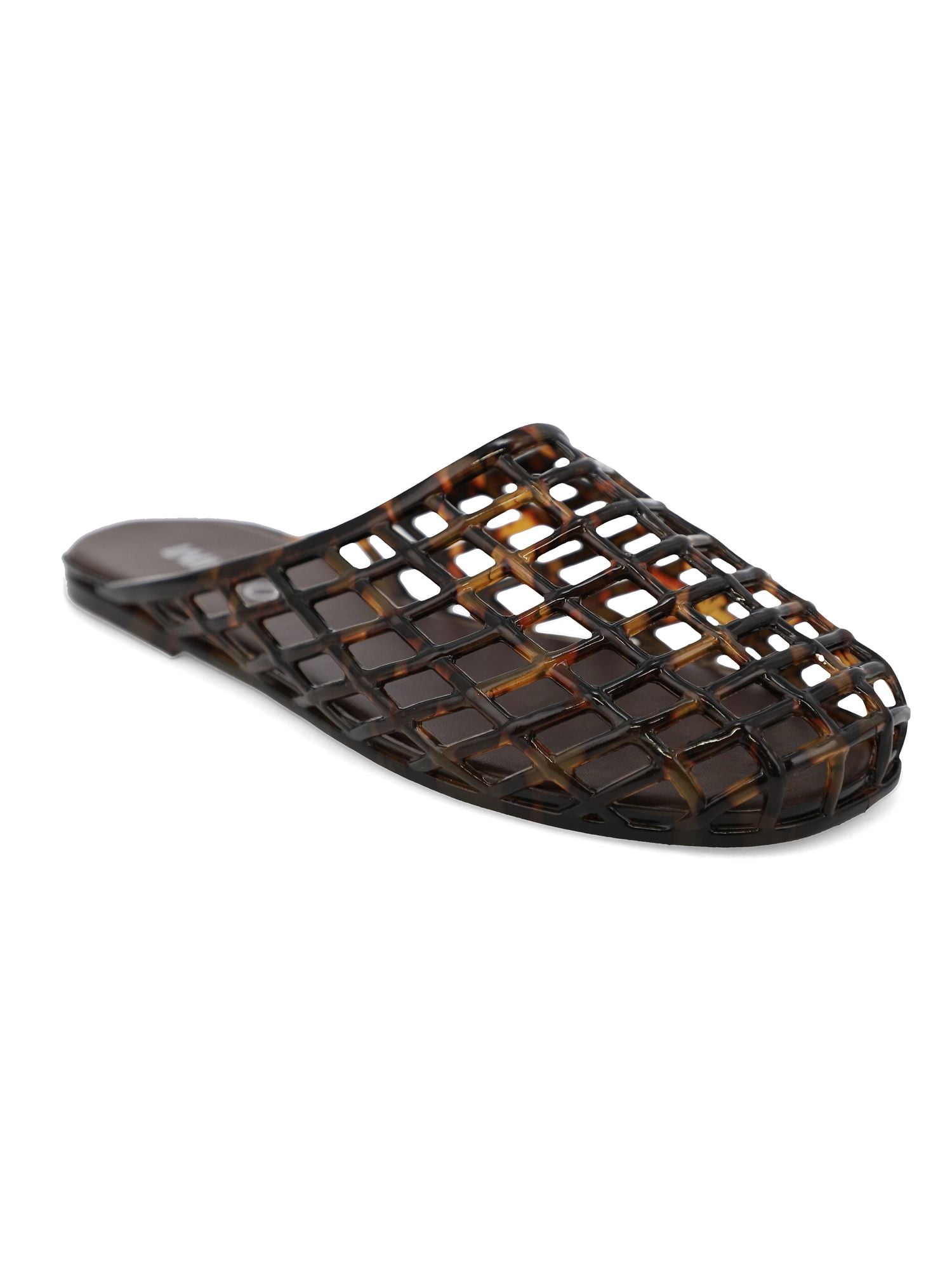 MIA Too Women's Jelled Caged Jelly Mule