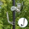 thumbnail image 4 of KAKOWELY Support Mural Réglable pour Antenne, Pont Sans Fil en Acier Inoxydable, Support de Sécurité pour Antenne, 14.17x"X6.3"X2.17 Pouces, 4 of 4