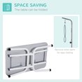 thumbnail image 4 of Foldable Pet Grooming Table for Dogs Cats with Adjustable Arm, Non-slip Surface, Grey, 4 of 6