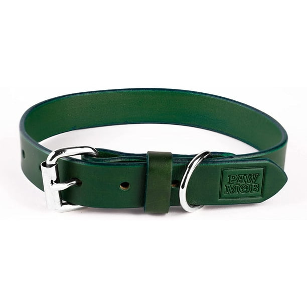 Hhhc Pawmob Genuine Leather Dog Collar Premium Soft Smooth Thick Leather Collars For Small Medium Large Dogs Comes In 5 Colors Made In Usa Othe