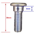 thumbnail image 2 of Qty10 for Honda Disc Front Brake Rotor Bolt 93-08 TRX300EX Sportrax 90105-MK5-01, 2 of 5