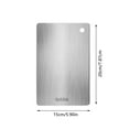 thumbnail image 6 of Cutting Board - 100% Pure Yamato Titanium Cutting Boards For Kitchen, Double Sided Titanium Cutting Mat From Japan, Cutting Edge Hygiene & Durability Mat, Gray, S, 6 of 6