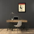 thumbnail image 4 of Laliberte, Andrea 20x24 Black Modern Framed Museum Art Print Titled - Femme Elegante III, 4 of 5