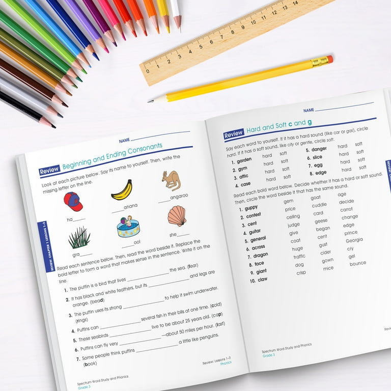 Spectrum Spectrum Word Study and Phonics, Grade 3: Volume 82 Spectrum Spectrum Word Study and Phonics, Grade 3: Volume 82