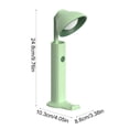 thumbnail image 3 of ZZkhGO Portable LED Desk Lamp, USB Rechargeable Eye Protection Study Light for Reading, Folding Night Light with Soft Warm Glow for Dorm Student Home, Green, 3 of 6