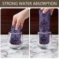 thumbnail image 4 of 2 Pcs Funny Kitchen Towels,Purple Gothic Bat Pattern Microfiber Dish Towels,Kitchen Tea Towels,Kitchen Towel Set (18" X 26"), 4 of 7